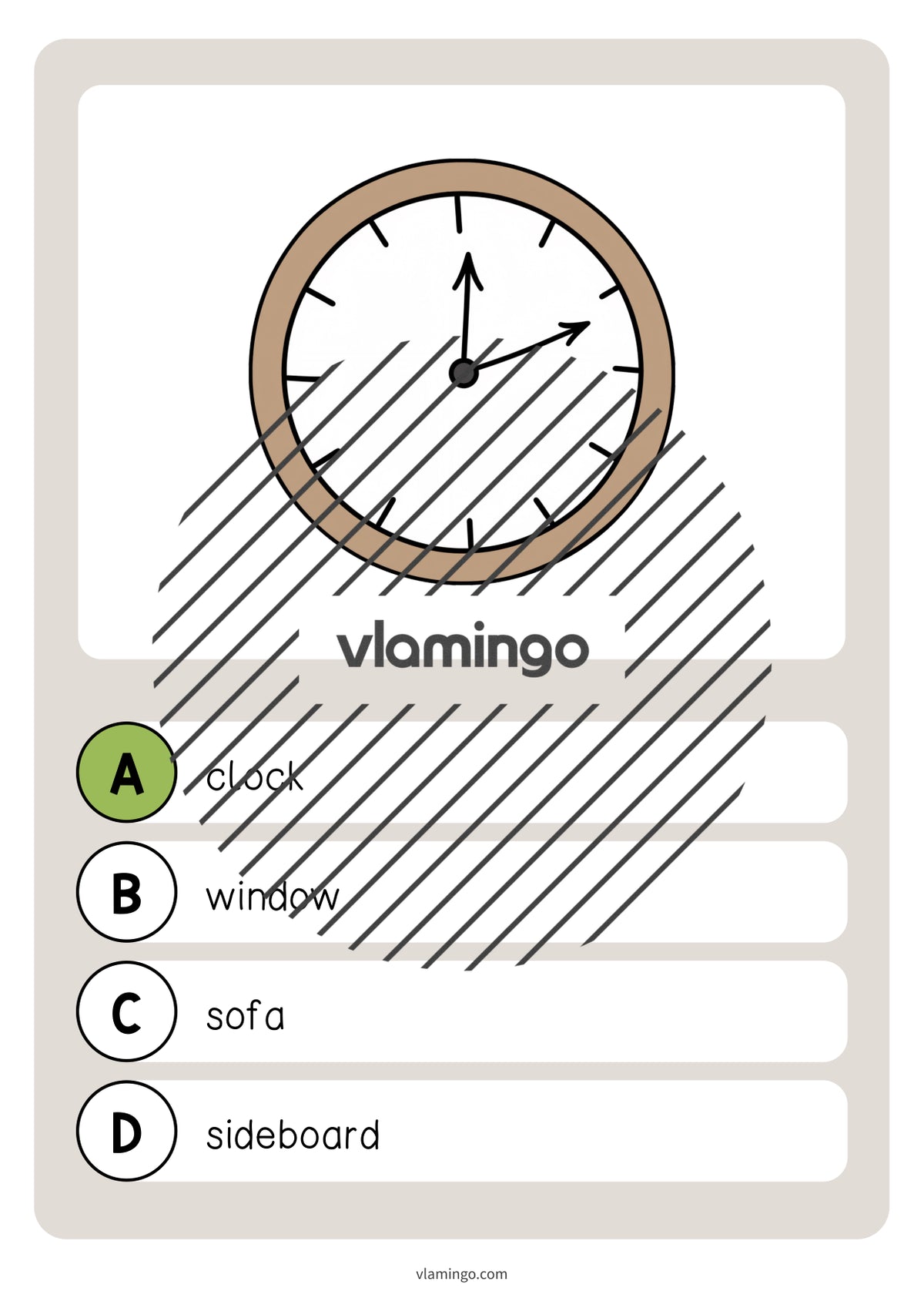 de englisch living room vocabulary quiz 042