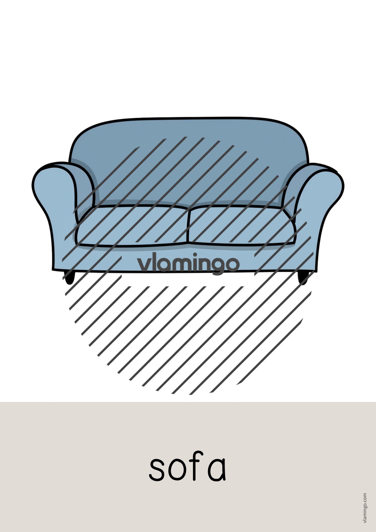 de englisch living room word and picture cards 003