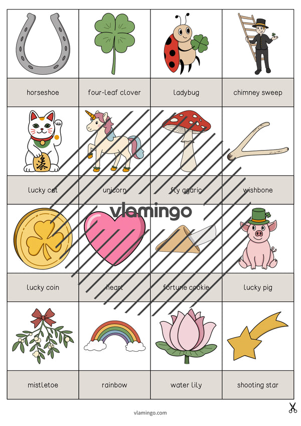 de englisch lucky symbols drawing game 003