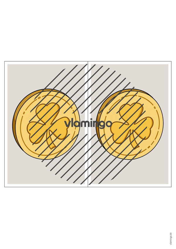 de englisch lucky symbols station signs 011