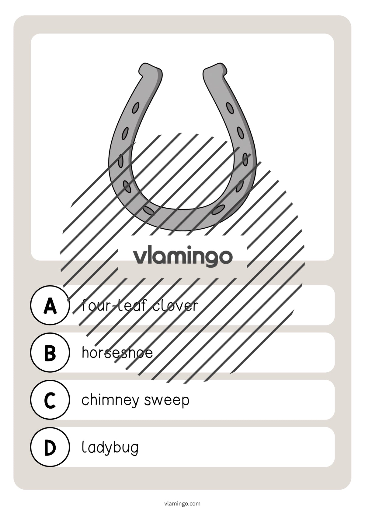 de englisch lucky symbols vocabulary quiz 005