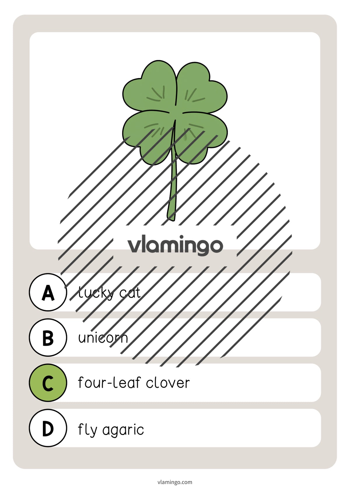 de englisch lucky symbols vocabulary quiz 008