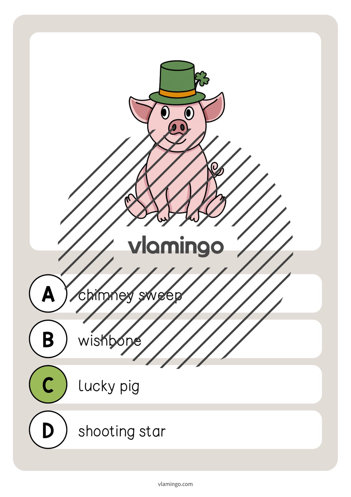de englisch lucky symbols vocabulary quiz 028