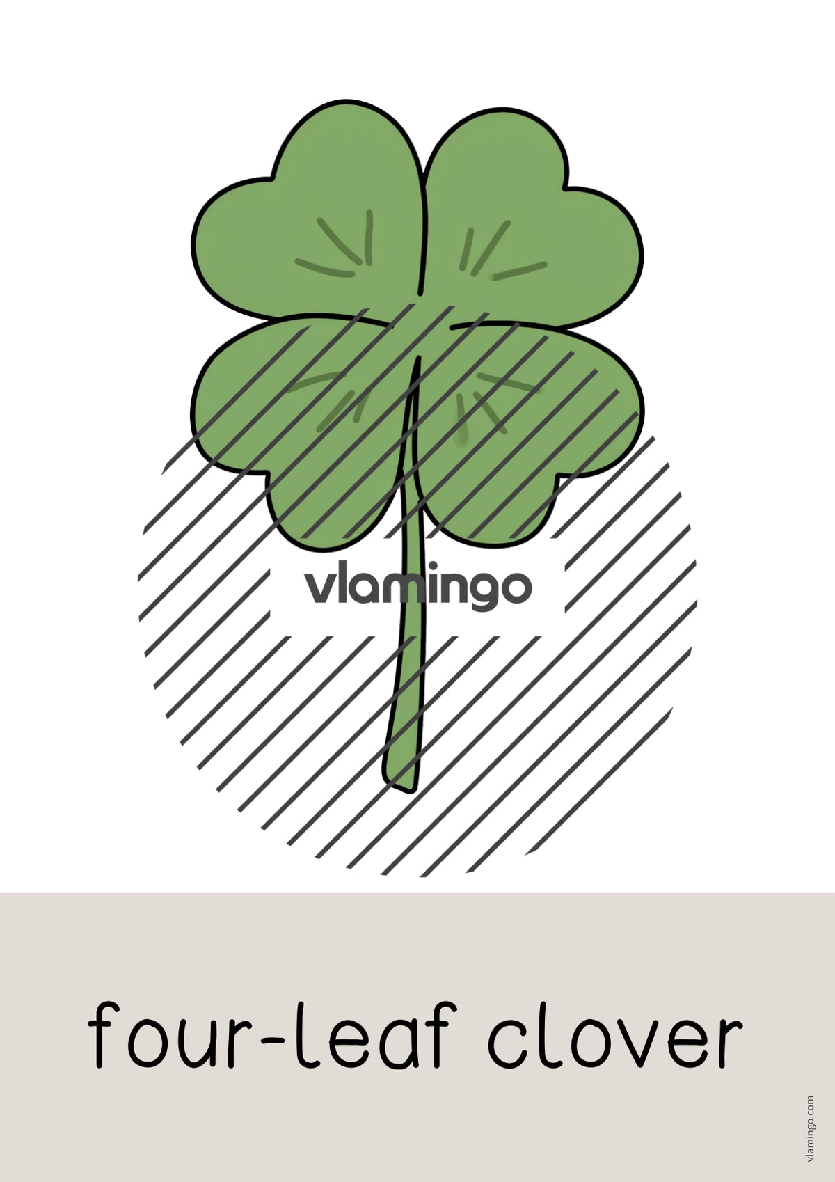 de englisch lucky symbols word and picture cards 004