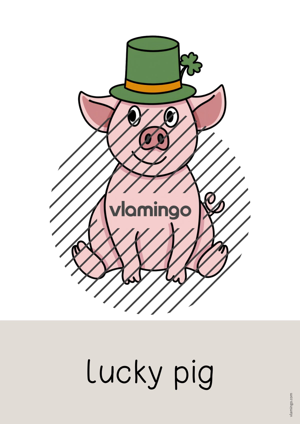 de englisch lucky symbols word and picture cards 014