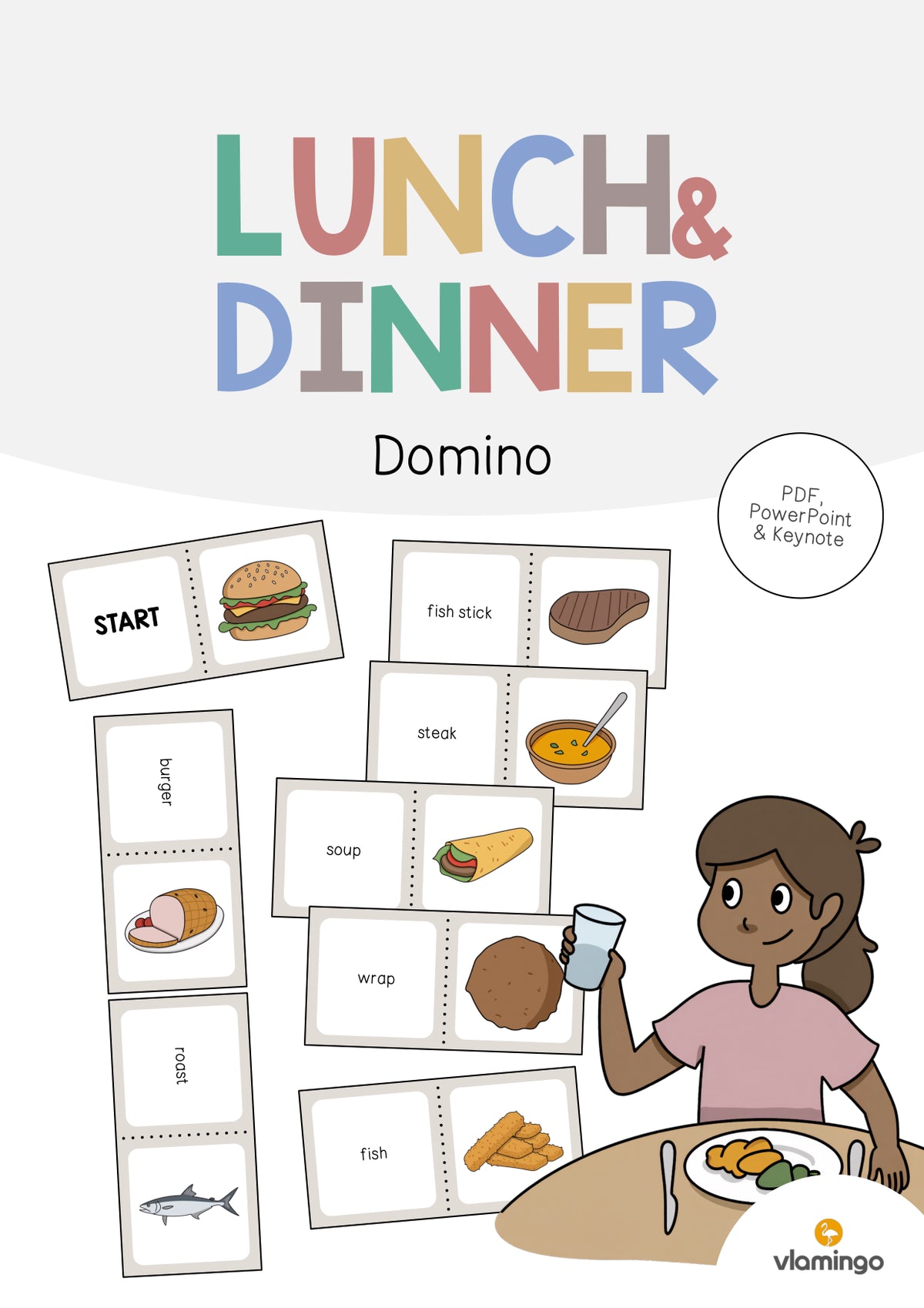 de englisch lunch dinner domino 001