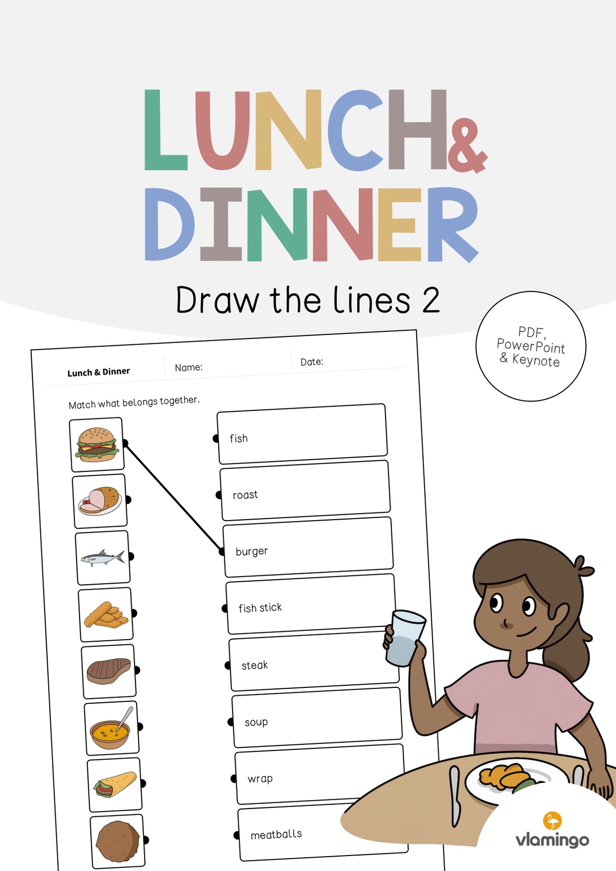 de englisch lunch dinner draw the lines 2 001