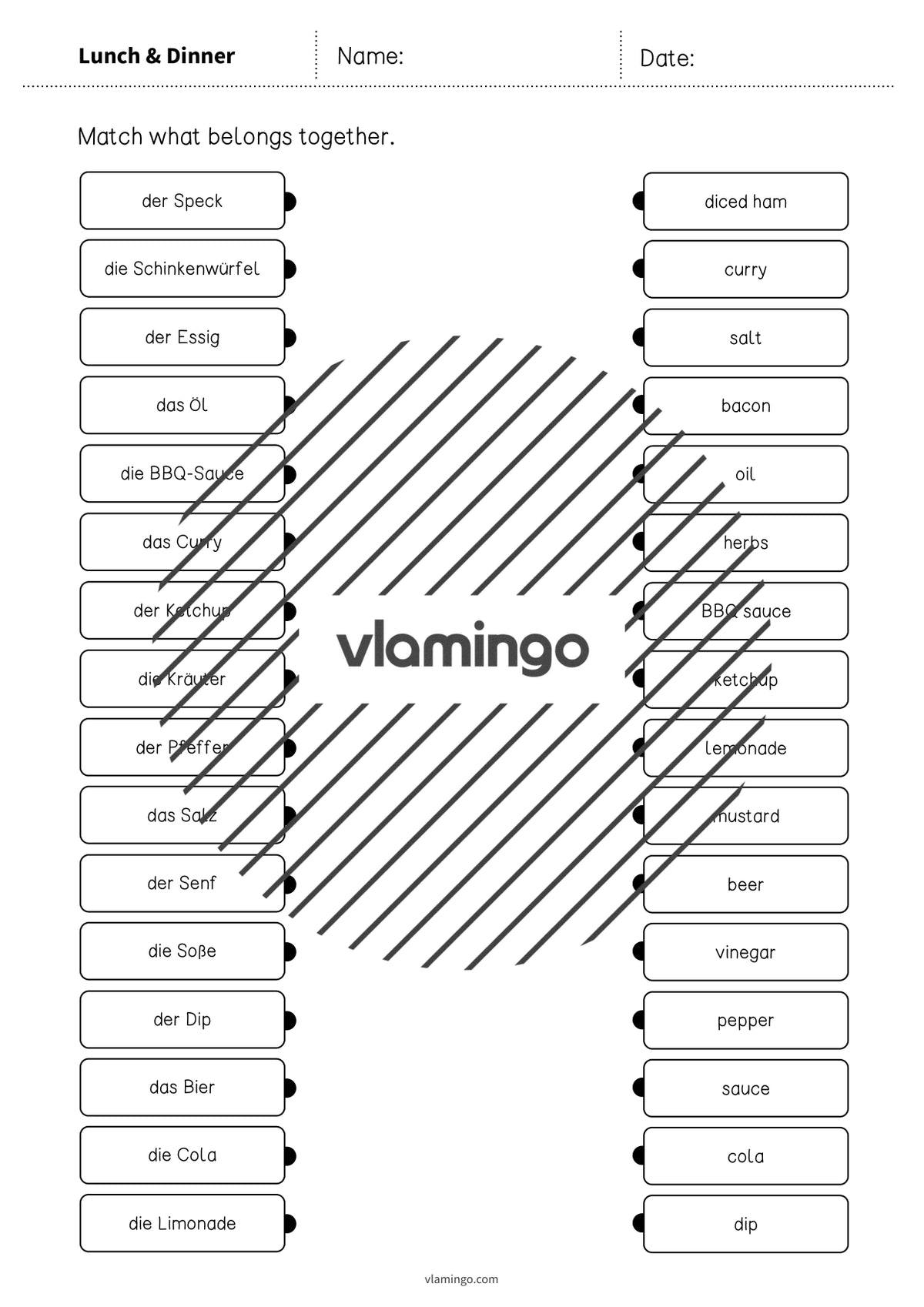 de englisch lunch dinner draw the lines 3 005