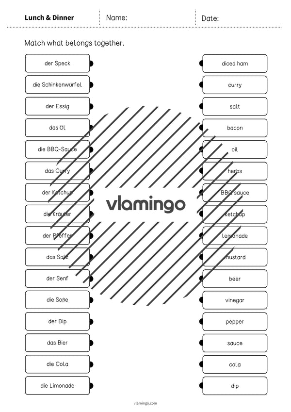 de englisch lunch dinner draw the lines 3 005