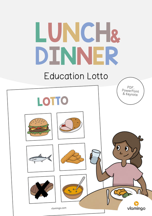 de englisch lunch dinner education lotto 001