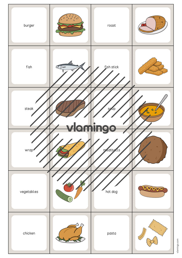 de englisch lunch dinner memo game 003