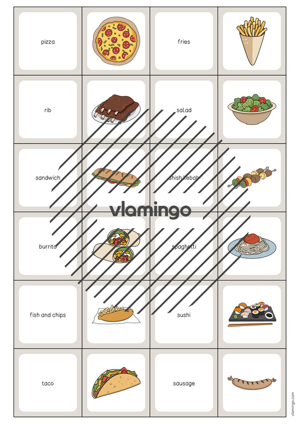 de englisch lunch dinner memo game 004