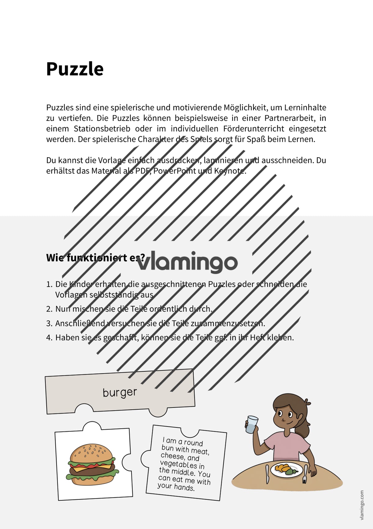 de englisch lunch dinner puzzle 002