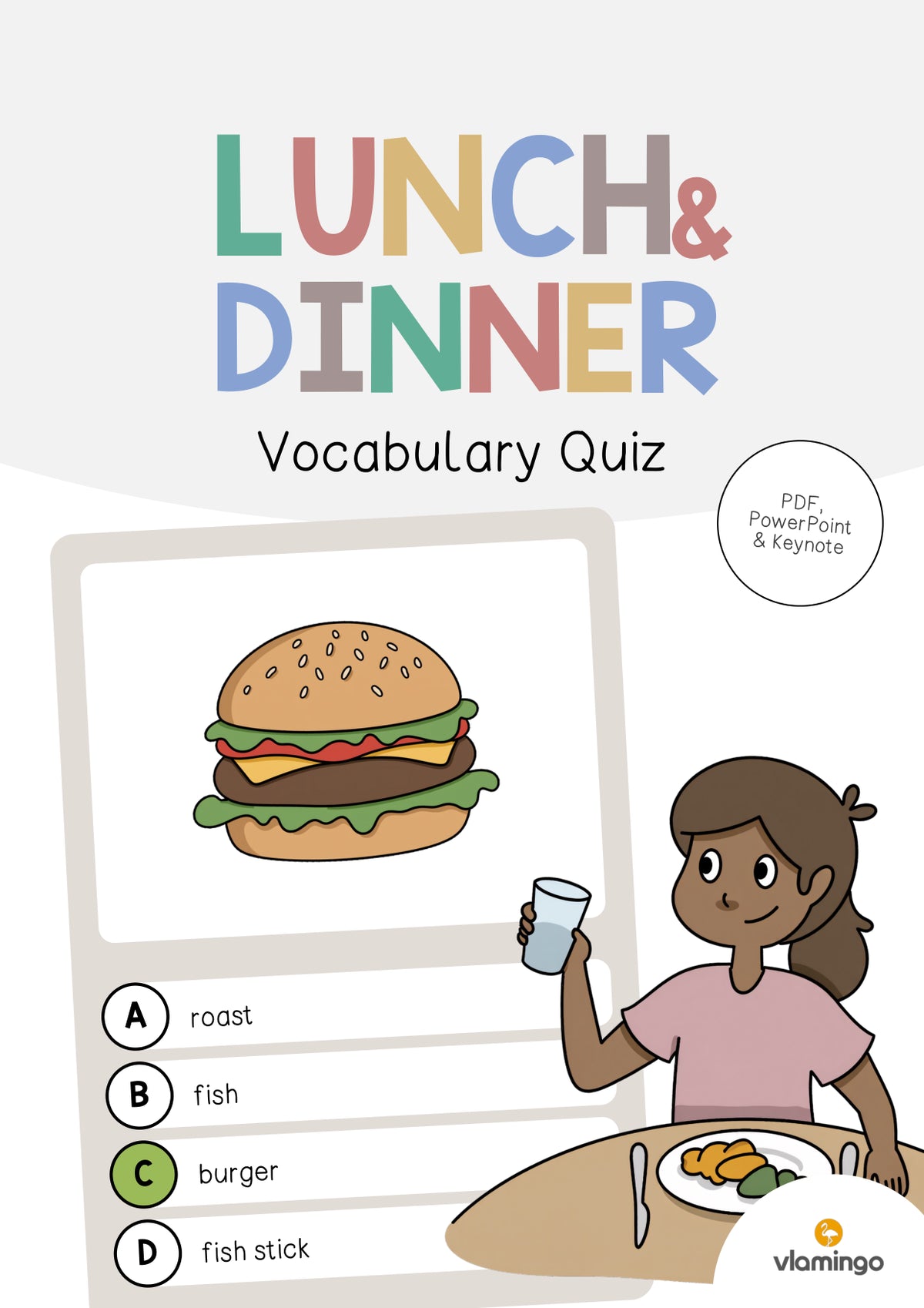 de englisch lunch dinner vocabulary quiz 001