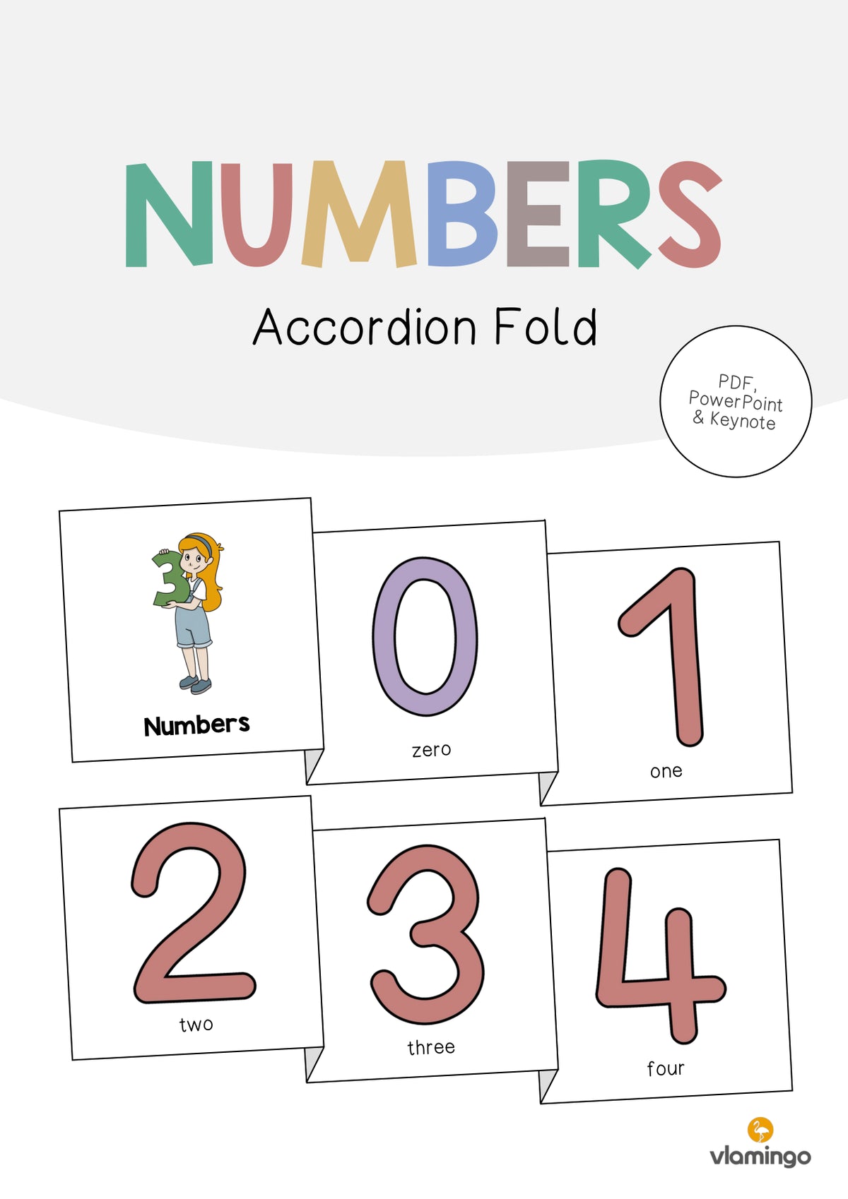 de englisch numbers accordion fold 001