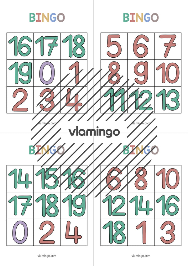 de englisch numbers bingo 006