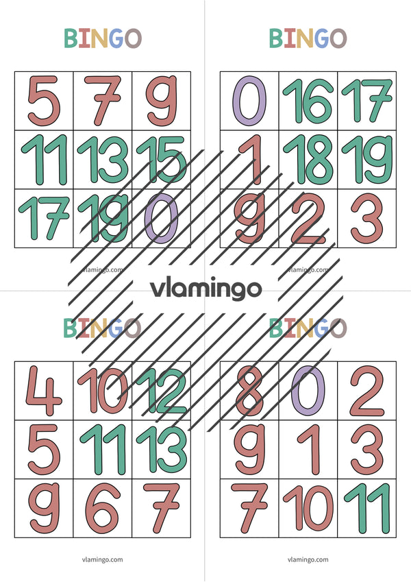 de englisch numbers bingo 007