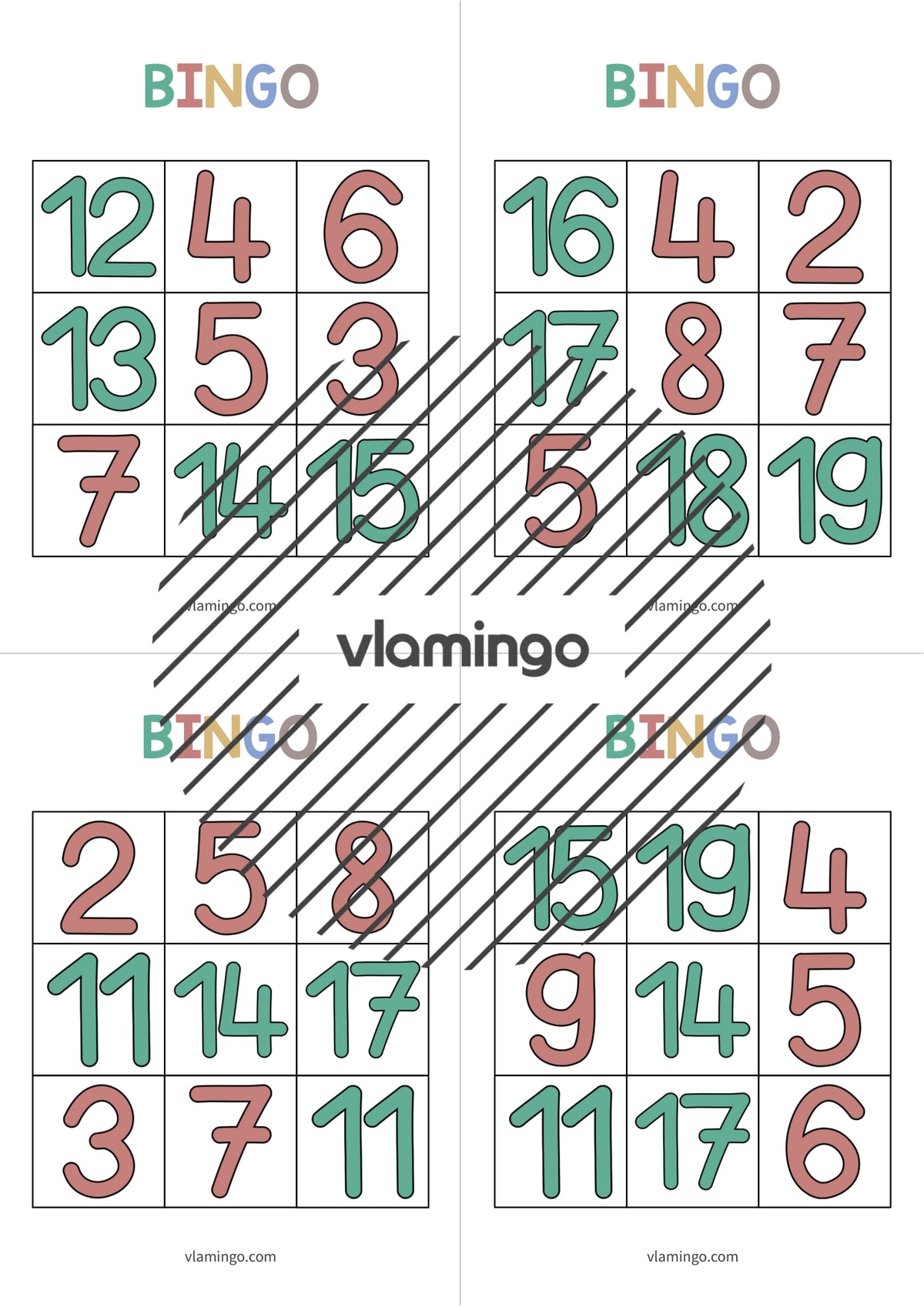 de englisch numbers bingo 008