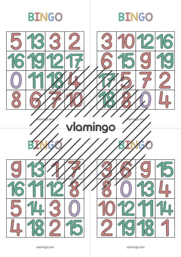 de englisch numbers bingo 016