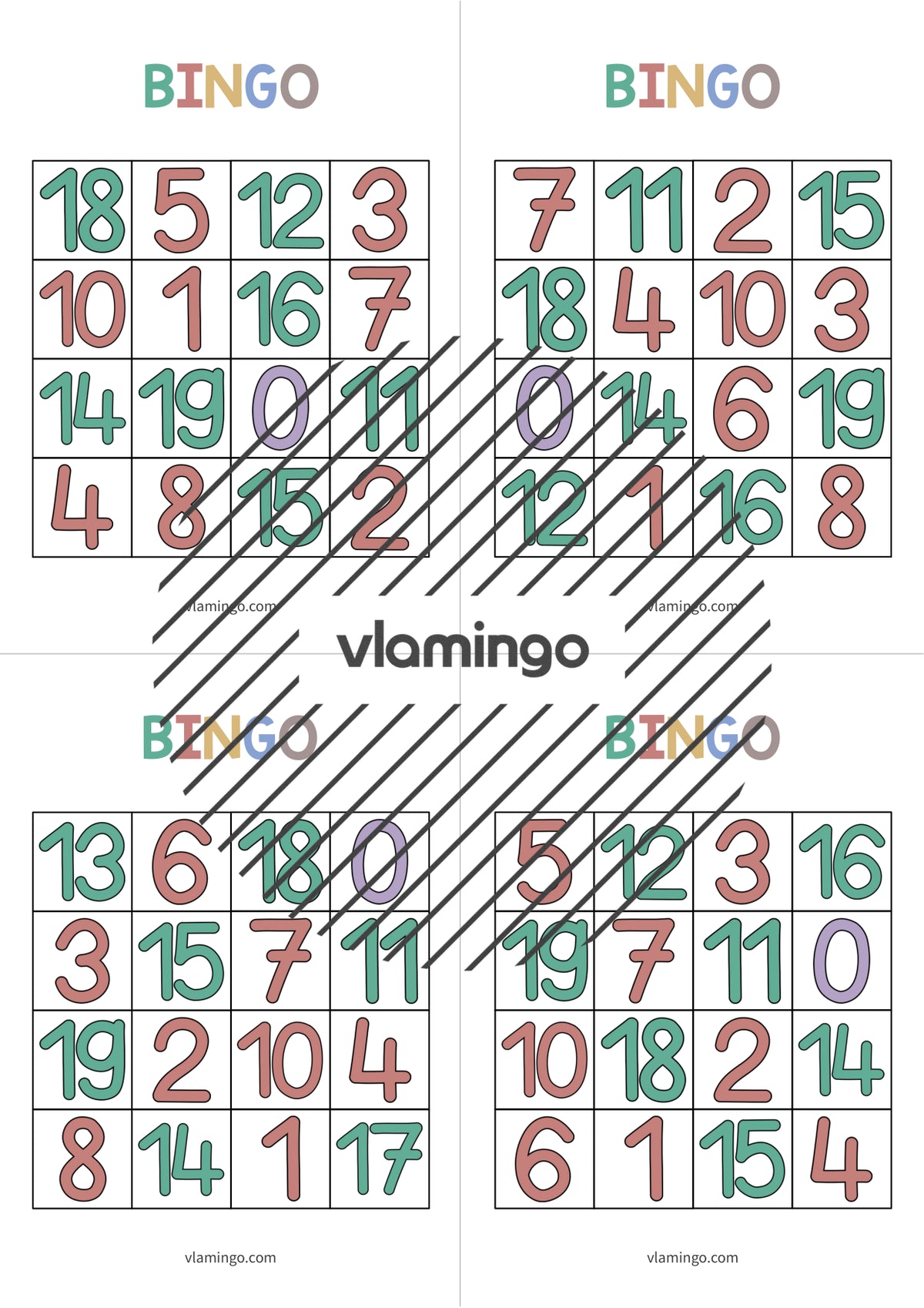 de englisch numbers bingo 021