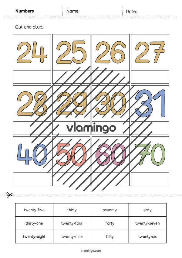 de englisch numbers cut and glue 005