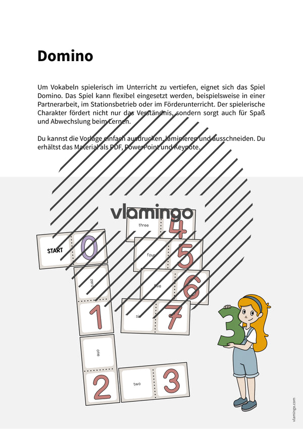 de englisch numbers domino 002