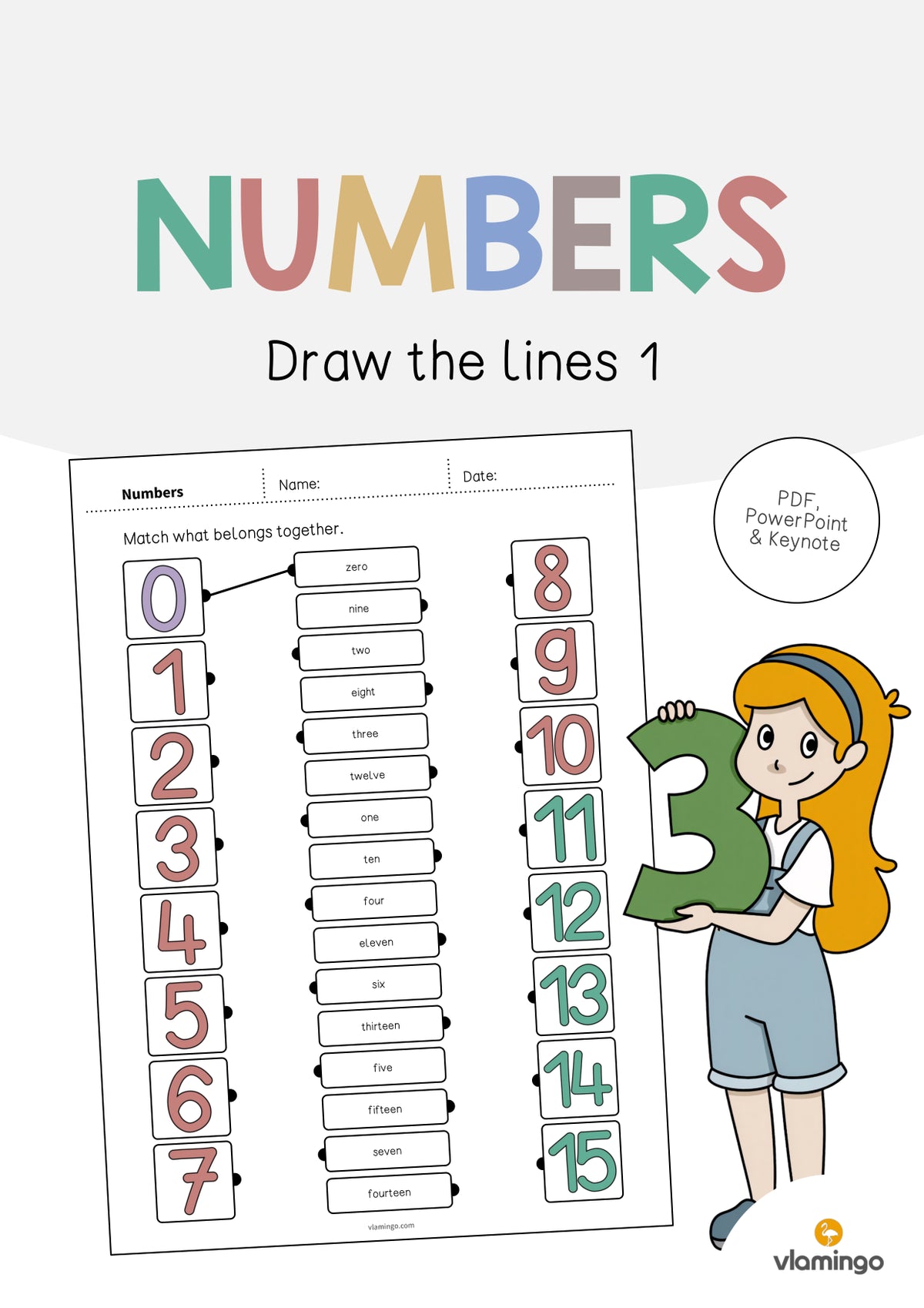 de englisch numbers draw the lines 1 001