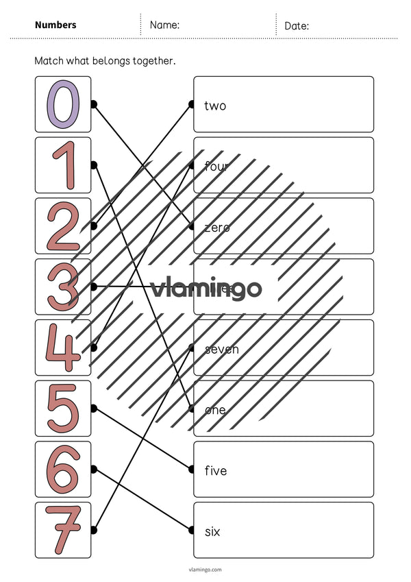 de englisch numbers draw the lines 2 008