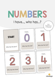 de englisch numbers i have who has 001