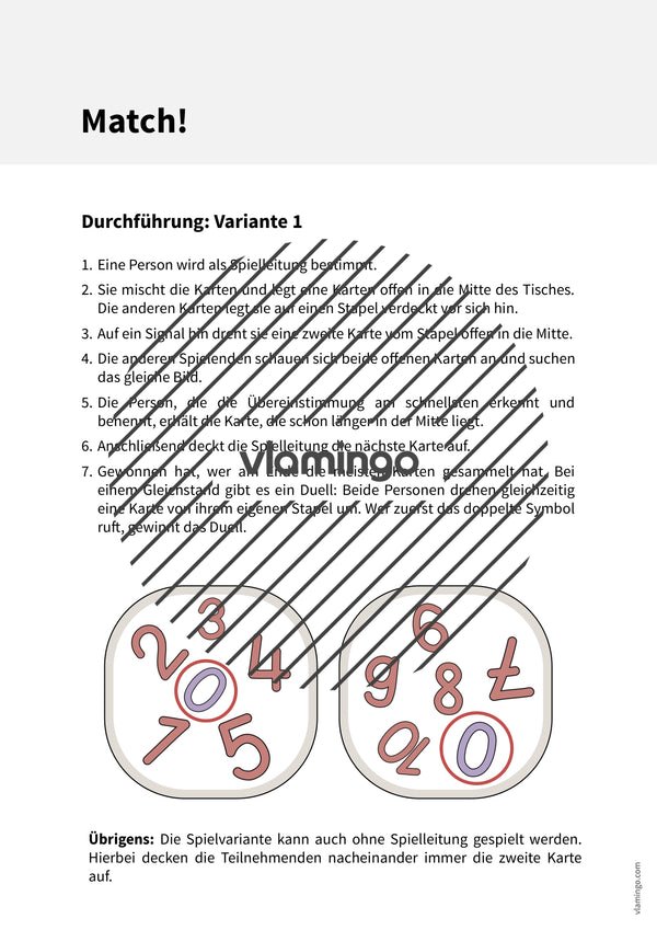 de englisch numbers match 003