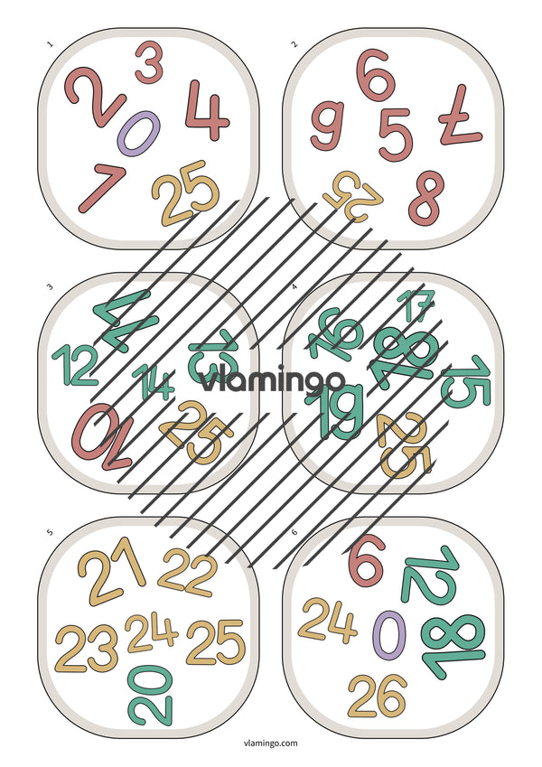 de englisch numbers match 005