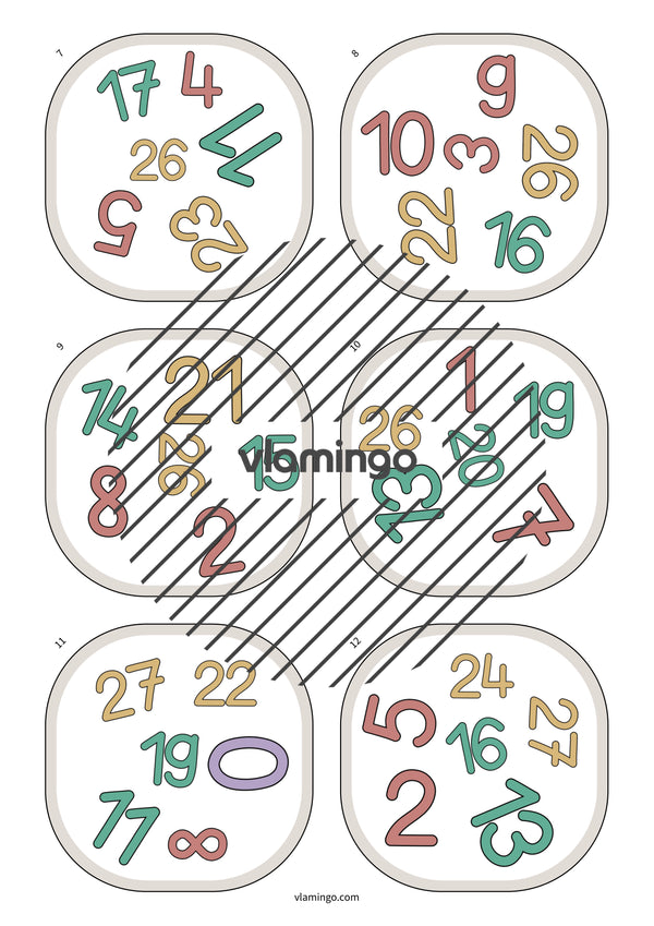 de englisch numbers match 006