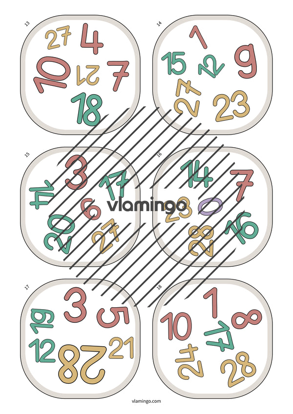 de englisch numbers match 007