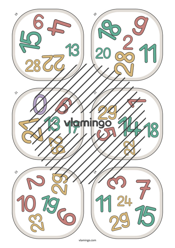 de englisch numbers match 008