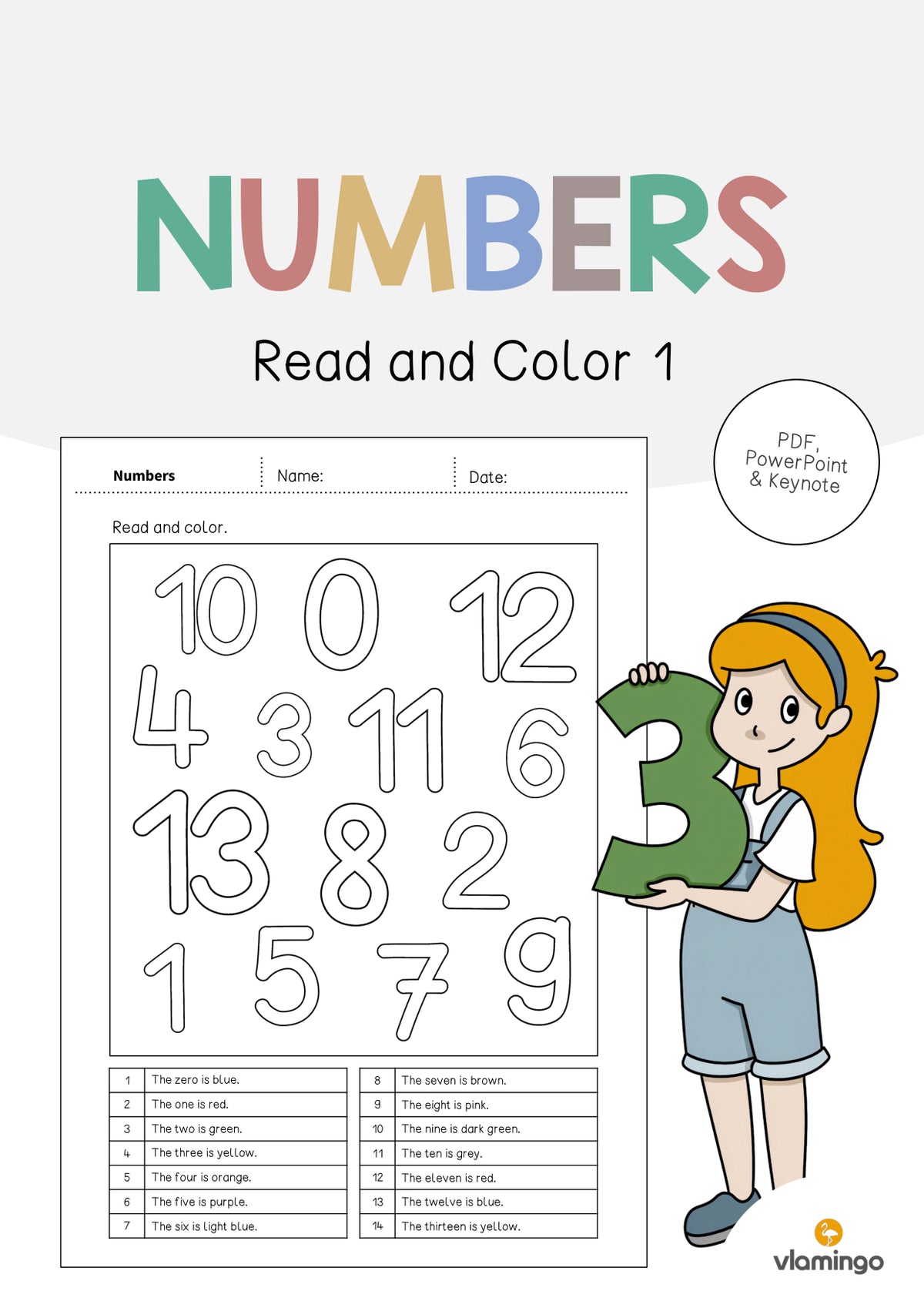 de englisch numbers read and color 1 001