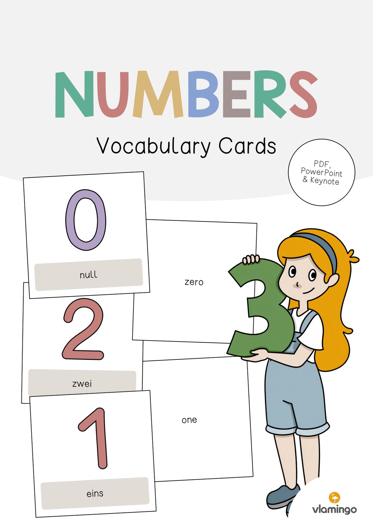 de englisch numbers vocabulary cards 001
