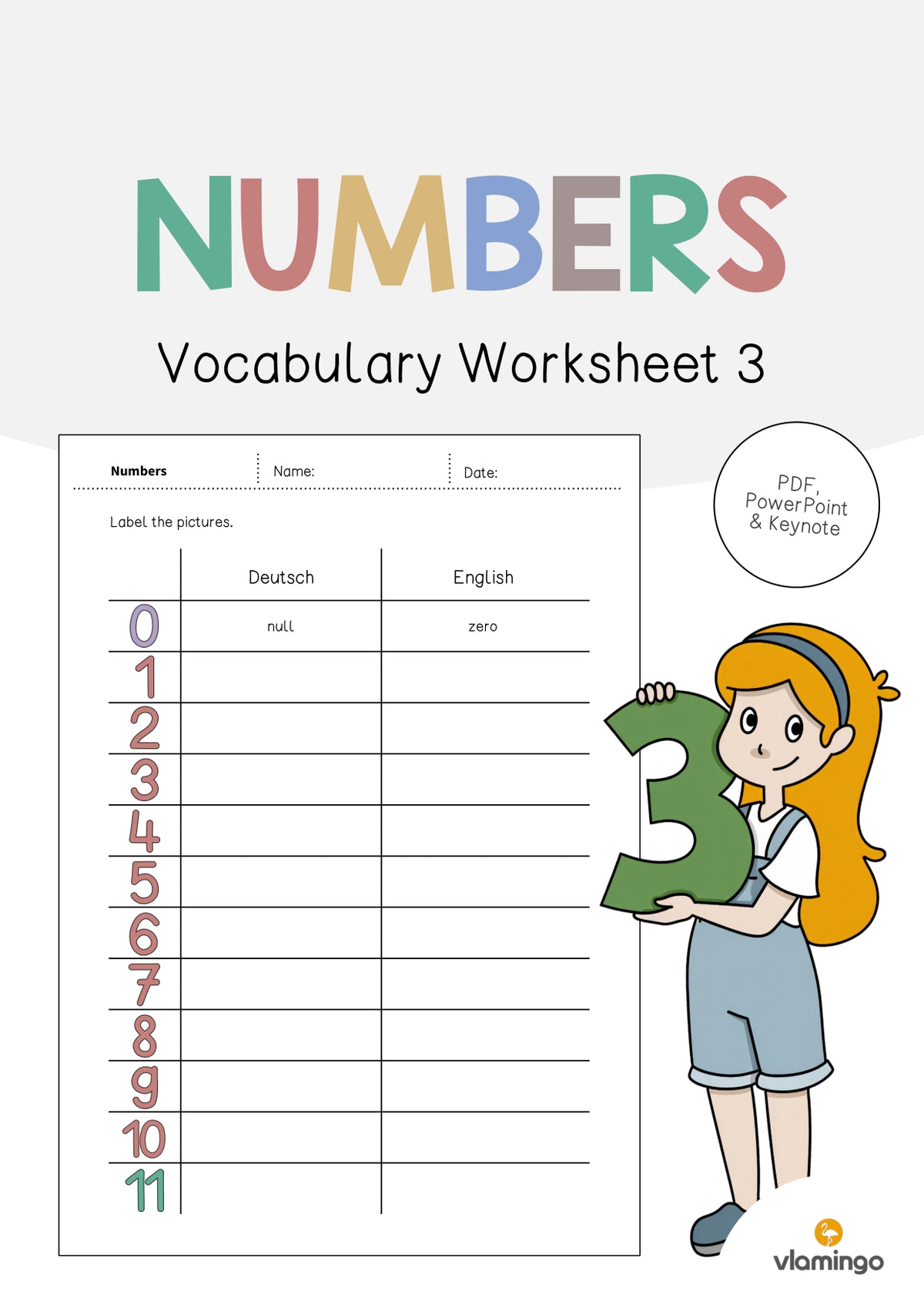 de englisch numbers vocabulary worksheet 3 001
