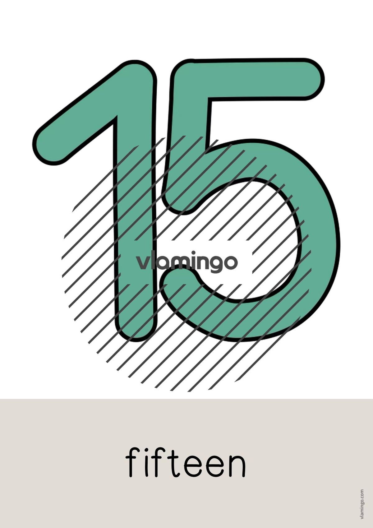 de englisch numbers word and picture cards 018