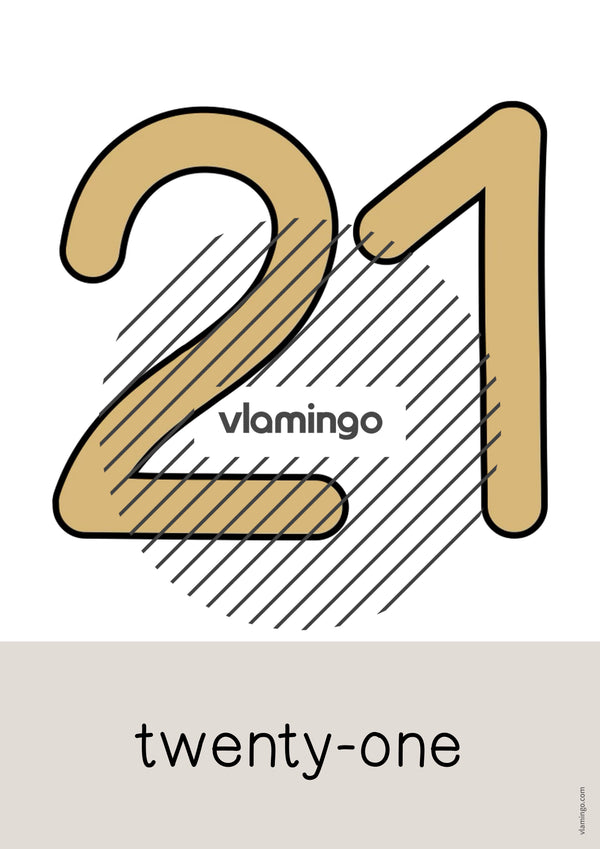 de englisch numbers word and picture cards 024