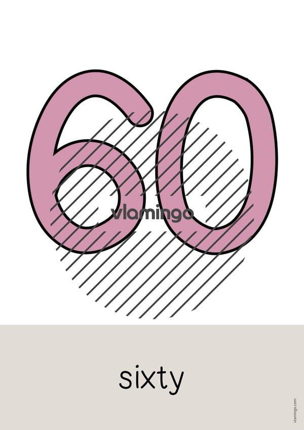 de englisch numbers word and picture cards 037