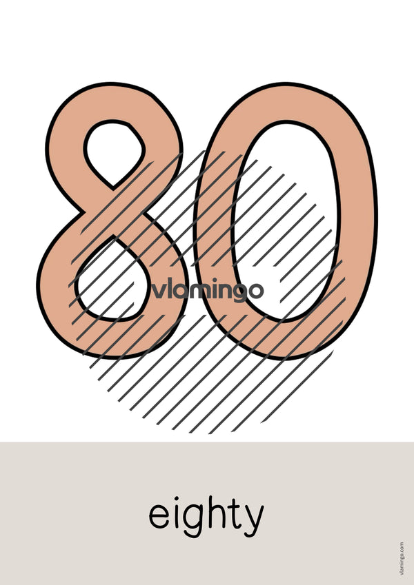 de englisch numbers word and picture cards 039