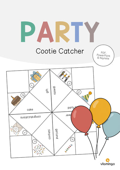 Party: Cootie Catcher (Englisch)