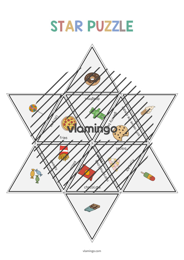 de englisch party star puzzle 009