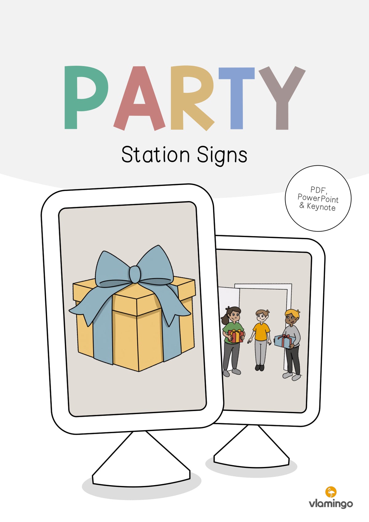 de englisch party station signs 001