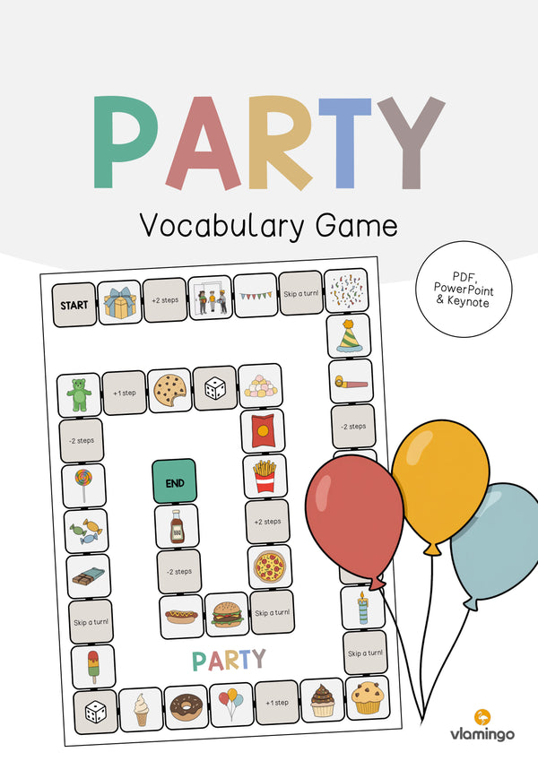 de englisch party vocabulary game 001