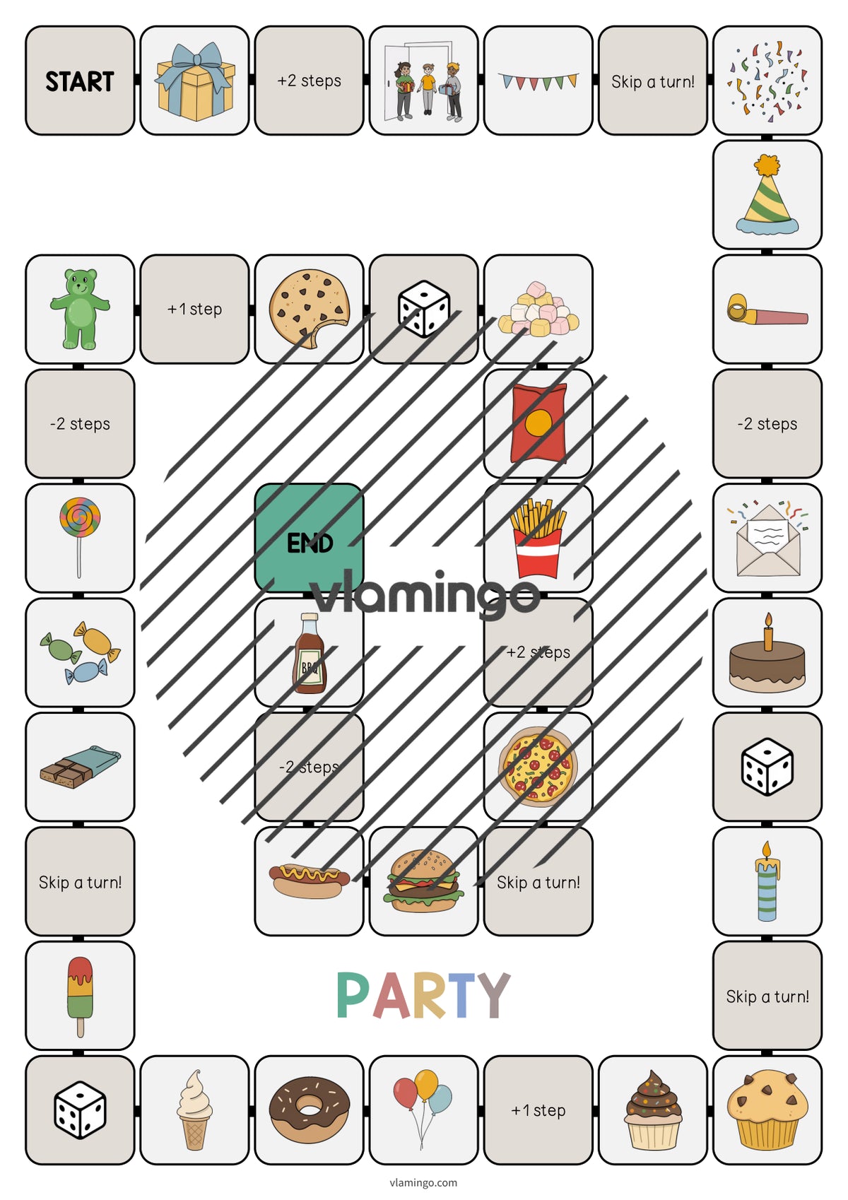 de englisch party vocabulary game 003