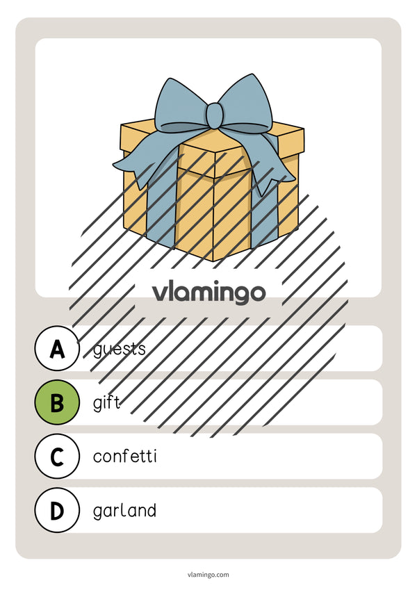 de englisch party vocabulary quiz 006