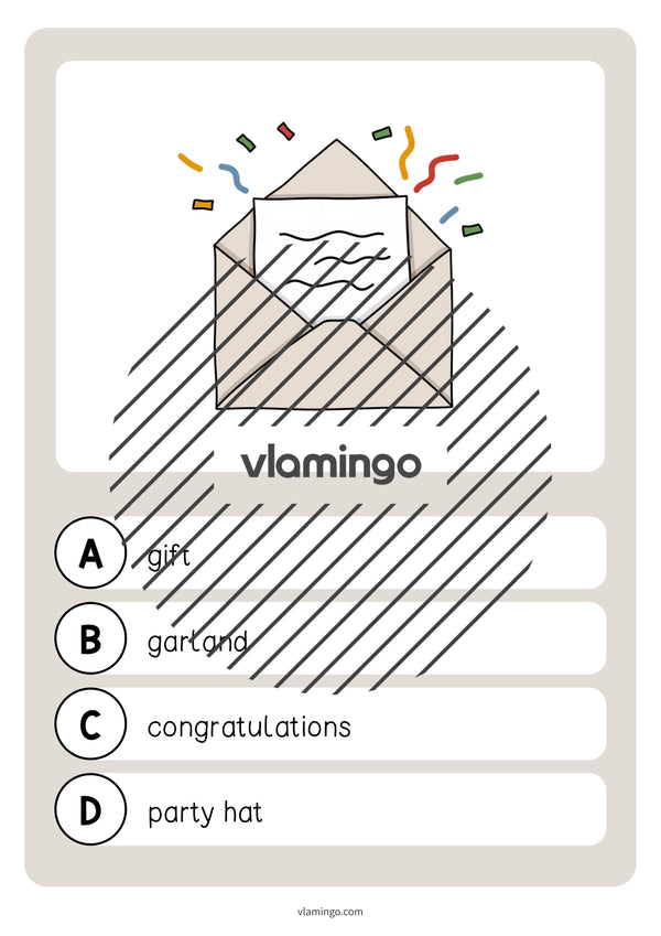 de englisch party vocabulary quiz 017