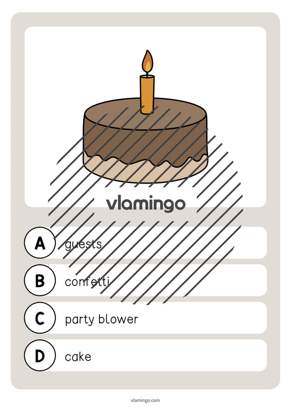 de englisch party vocabulary quiz 019