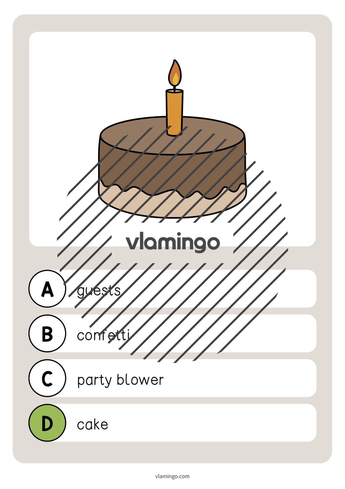 de englisch party vocabulary quiz 020